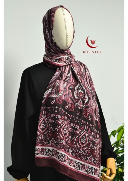 Etnik Desenli Pamuklu Şal – 70X190 cm fırsatları