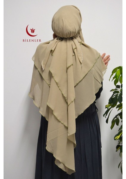 3 Katlı Şifon Sufle (Pratik Şal) fiyatları