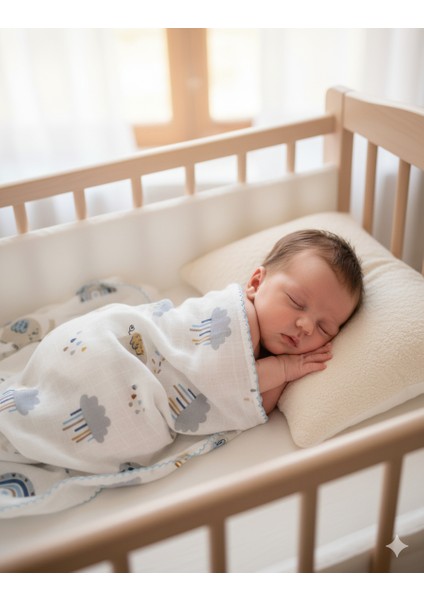 Müslin Bebek Battaniyesi