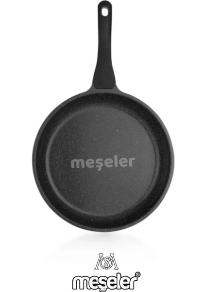 Döküm Granit 3'lü Tava Seti 28-24-20 cm Siyah Renk modelleri