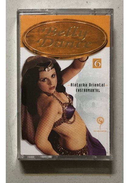 Belly Dance Alaturka Oriental Enstrumantal 6 Kaset (Jelatinli Sıfır Orijnal Dönem Baskı Kaset)