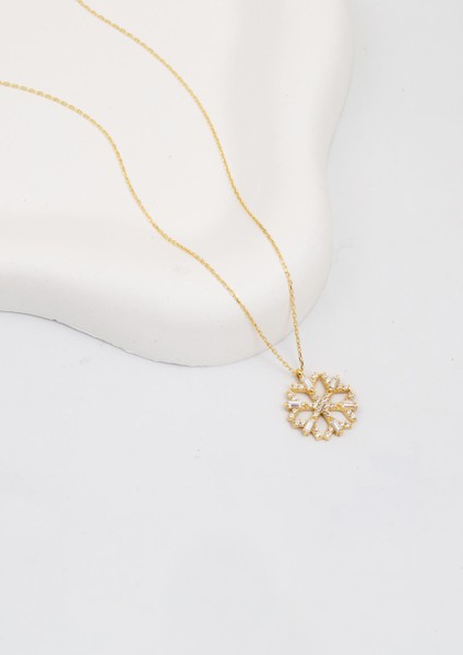 14 Ayar Kartanesi Altın Kolye modelleri