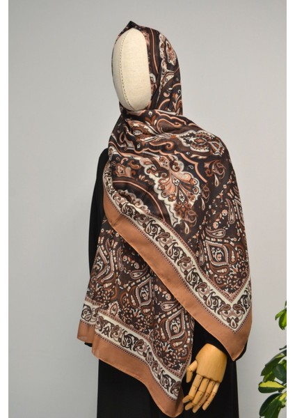 Etnik Desenli Pamuklu Şal – 70X190 cm fiyatları
