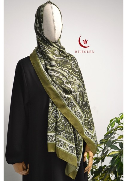 Etnik Desenli Pamuklu Şal – 70X190 cm