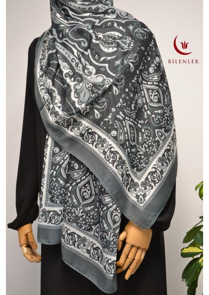 Etnik Desenli Pamuklu Şal – 70X190 cm fırsatları