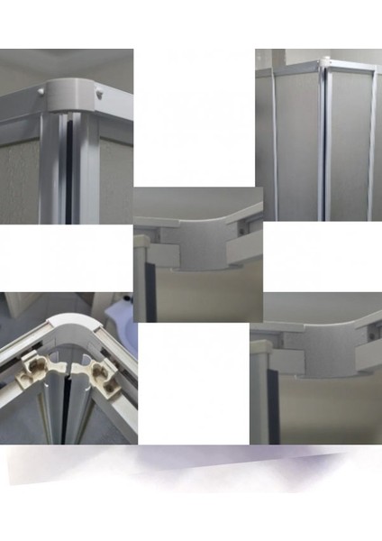 Ayrıntıshop Duşakabin Köşe Takozu Grı 2 Adet fırsatları