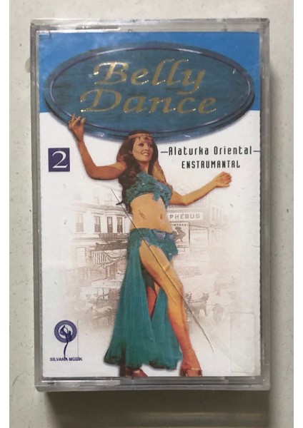 Belly Dance Alaturka Oriental Enstrumantal 2 Kaset (Jelatinli Sıfır Orijnal Dönem Baskı Kaset)