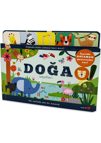 Bul ve Göster Pop-up Kitap - Doğa Kâşifleri (Büyük Boy) fiyatları