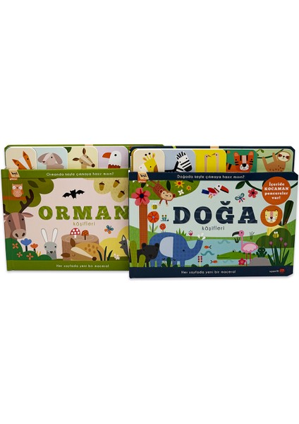 Bul ve Göster Pop-up Kitap - Doğa Kâşifleri (Büyük Boy)