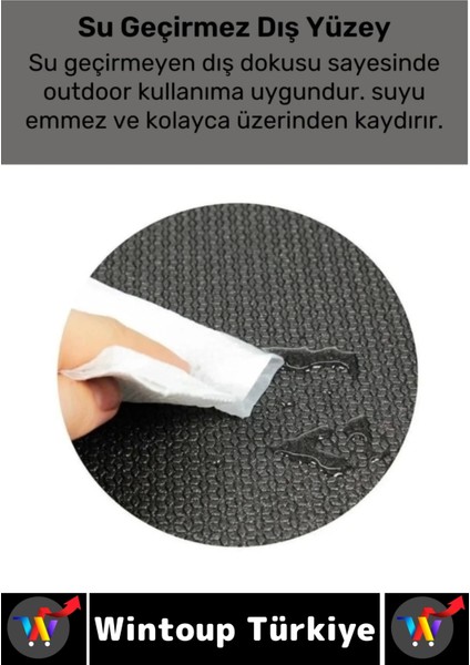 Taşıma Askılı Konforlu Su Geçirmez Kaymaz Pilates Aerobik Fitness Çadır Zemin Yer Minderi Kamp Matı fırsatları