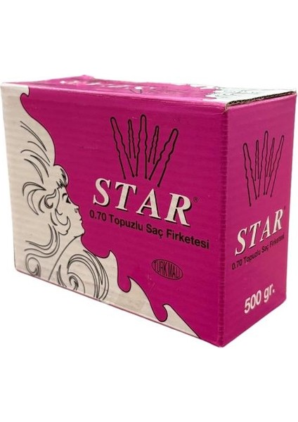 Firkete Topuzlu 0.70 Siyah İnce 500 gr