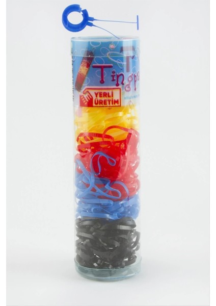 3'lü Şeffaf Renkli Kopmayan Lastik Toka Perma Lastik Toka modelleri