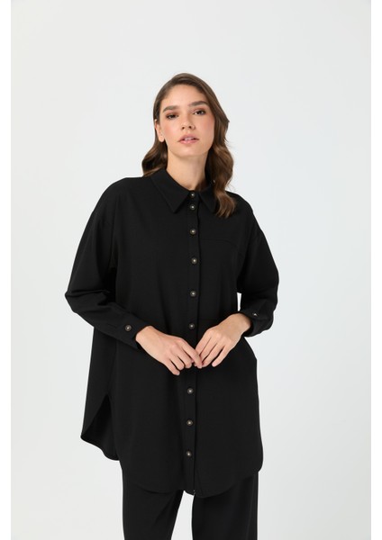 Relaxed Fit Pantolonlu Takım Siyah fiyatları