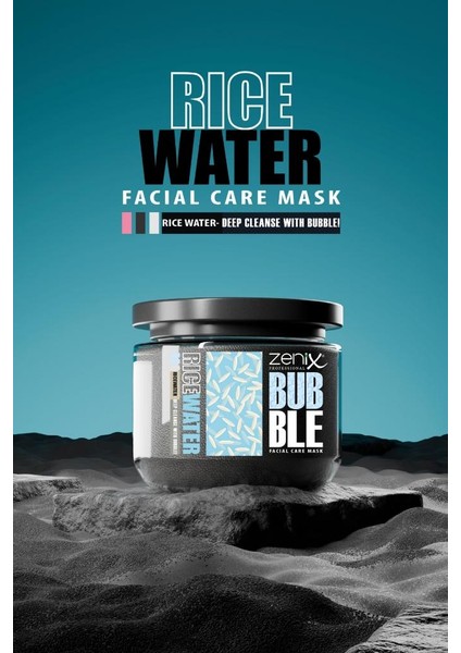 Pirinç Suyu Köpüren Yüz Maskesi Rice Water Bubble Care Mask 300 ml fiyatları