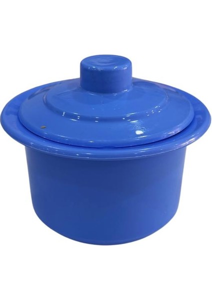 Plastik Pudralık Mavi (Kapaklı) SL-305