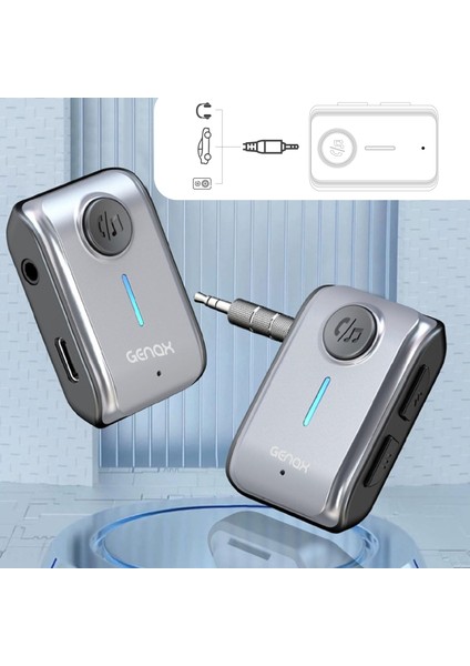 Bluetooth Araç Dönüştürücü 3.5mm Jack Bağlantılı Kablosuz Ses Aktarıcı fiyatları