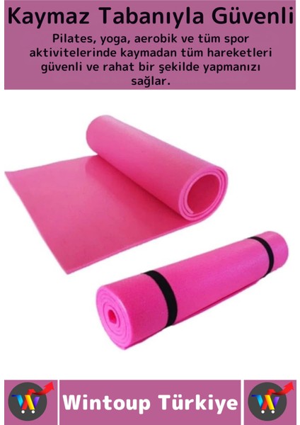 Taşıma Askılı Konforlu Su Geçirmez Kaymaz Pilates Aerobik Fitness Çadır Zemin Yer Minderi Kamp Matı fiyatları