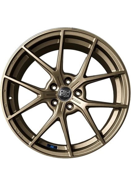 Jant 8.5X119 5X112 ET44 73.1 Rally BRONZE-1902 Msw-P1 (4 Adet)