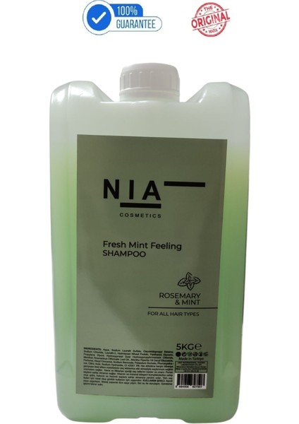 Nia Hair Şampuan 5kg