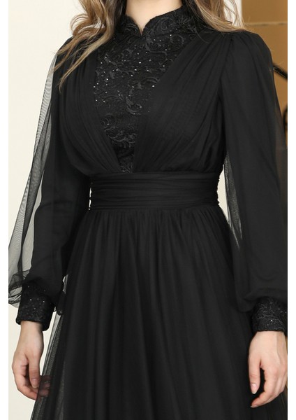 Hazal Büyük Beden Tesettür Abiye modelleri