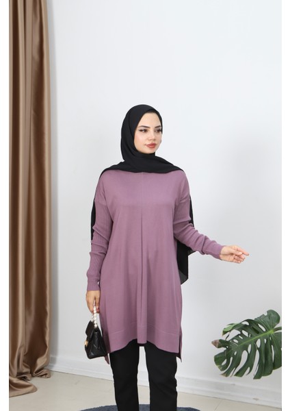 Kolları Fitilli Merserize Tunik fırsatları