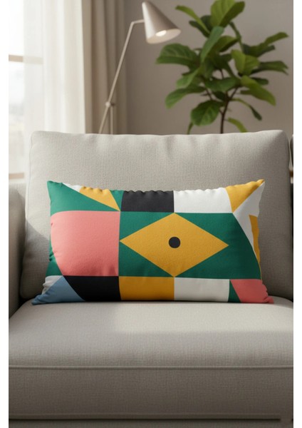 Mystic Sunset 50X30 Dikdörtgen Kırlent Kılıfı – Modern Dekoratif Yastık Kılıfı fiyatları