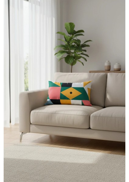 Mystic Sunset 50X30 Dikdörtgen Kırlent Kılıfı – Modern Dekoratif Yastık Kılıfı modelleri