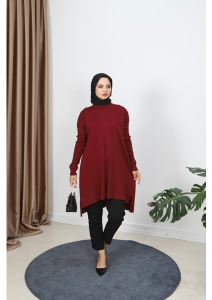 Kolları Fitilli Merserize Tunik