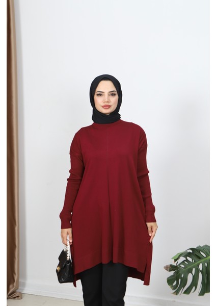 Kolları Fitilli Merserize Tunik fırsatları