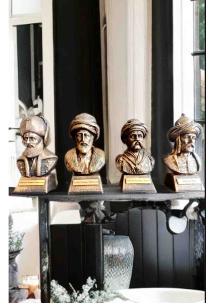 Osmanlı Padişahları Yavuz Sultan Selim Mermerit Figür modelleri