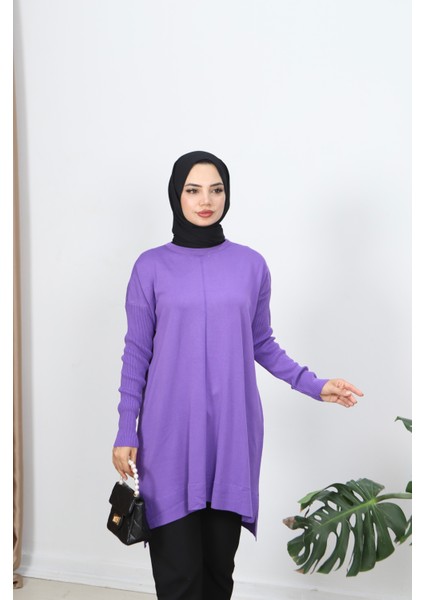 Kolları Fitilli Merserize Tunik fırsatları