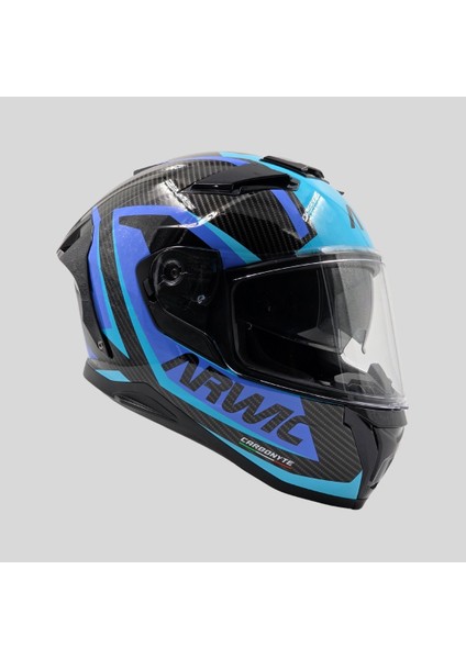 Carbonyte Full Face Motosiklet Kaskı - AR939 - ECE-R 22.06