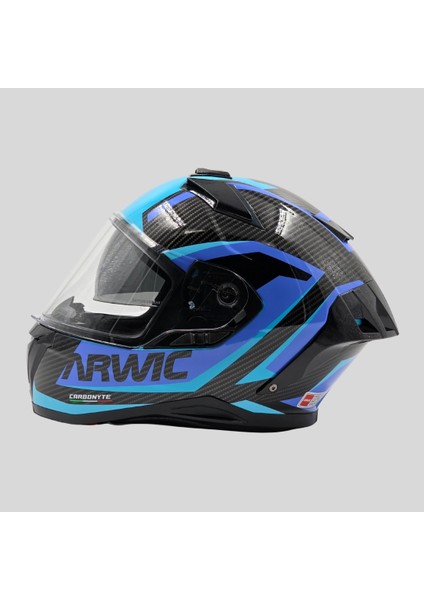 Carbonyte Full Face Motosiklet Kaskı - AR939 - ECE-R 22.06 fiyatları