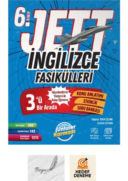 6.sınıf Jett Ingilizce Fasikülleri Hedef Deneme