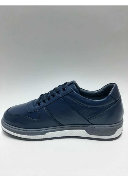Hakiki Deri Lacivert Bağcıklı Kışlık Erkek Ayakkabı C-96206MRT modelleri