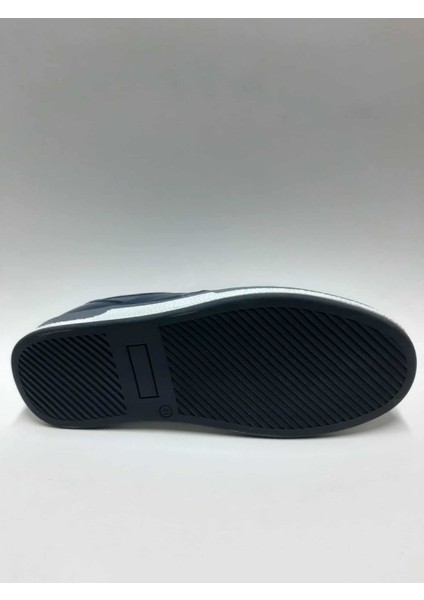 Hakiki Deri Lacivert Bağcıklı Kışlık Erkek Ayakkabı C-96206MRT fırsatları