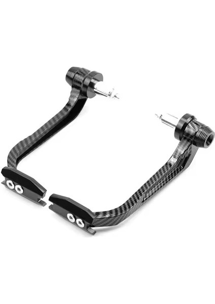 Motosiklet Manet Koruma Karbon Siyah