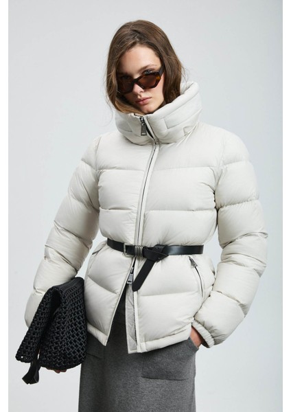 Flash Ekru Kadın Mont 122120044