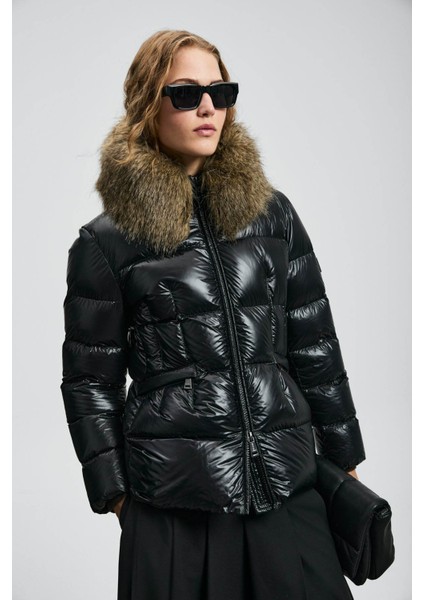 Klemantin Siyah Kadın Mont 122120042 fiyatları