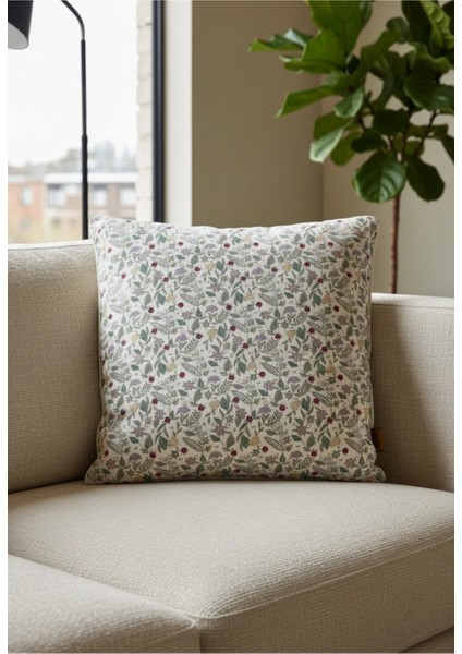 Leaf Whisper 45 x 45 Kırlent Kılıfı