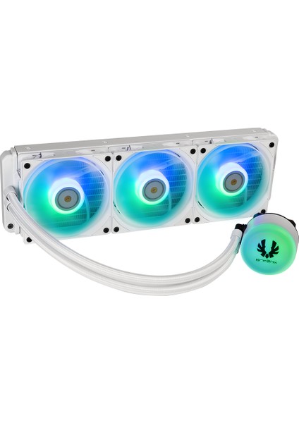 Sakiel 360 Beyaz Argb 360MM Işlemci Sıvı Soğutucu