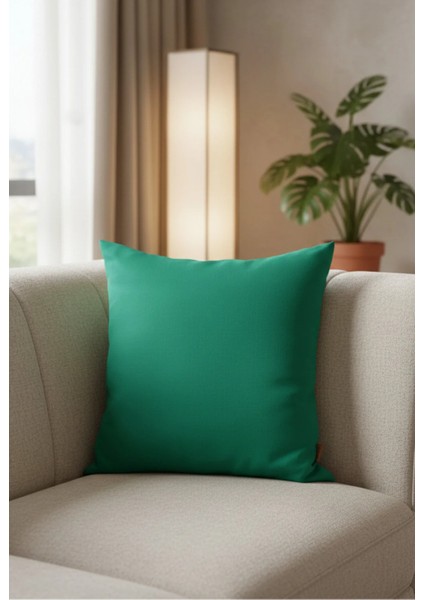 Emerald Haze 45X45 Kırlent Kılıfı