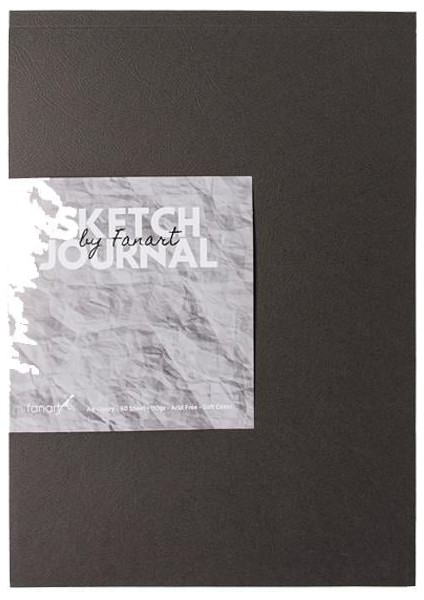 Academy Sketch Journal 110 gr 60 Yp A4 Gri 8661