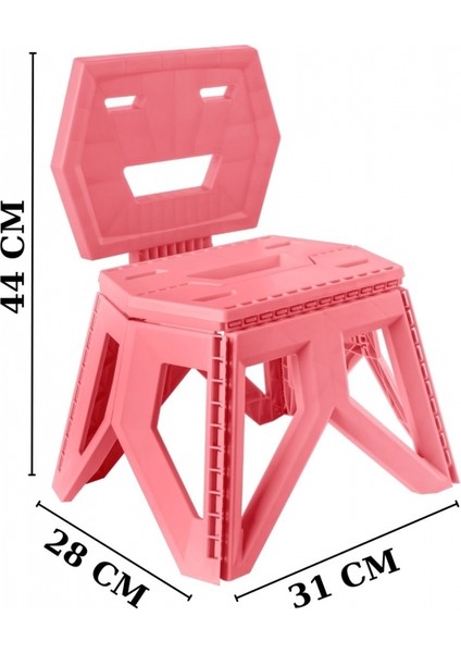 Pratik Katlanır Oyun Kamp Etkinlik Çocuk Koltuğu Pembe indirimleri