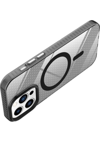 iPhone 13 Pro Max Kılıf Beta Magneticsafe Silikon - Siyah