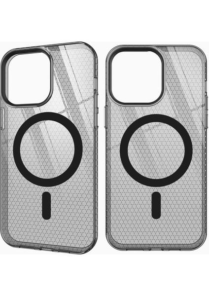 iPhone 13 Pro Max Kılıf Beta Magneticsafe Silikon - Siyah