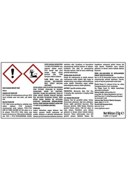 Hamam Böceği Yemi Kokusuz Formül 15 g 6 Adet Pratik Kullanım için fiyatları