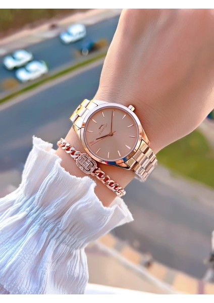 Çelik Kordon 5 Atm Suya Dayanıklı 2 Yıl Garantili Kadın Kol Saati SL.1915.3.02 fiyatları