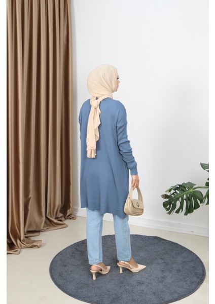 Kolları Fitilli Merserize Tunik indirimleri