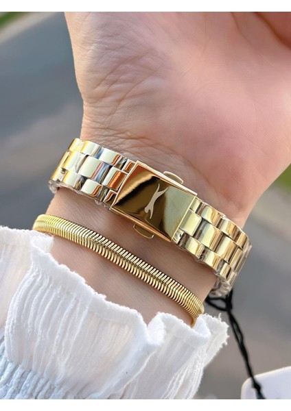 Çelik Kordon 5 Atm Suya Dayanıklı 2 Yıl Garantili Kadın Kol Saati SL.1915.3.04 modelleri